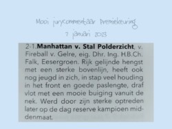 Jurycommentaar - PK 7-1-2023